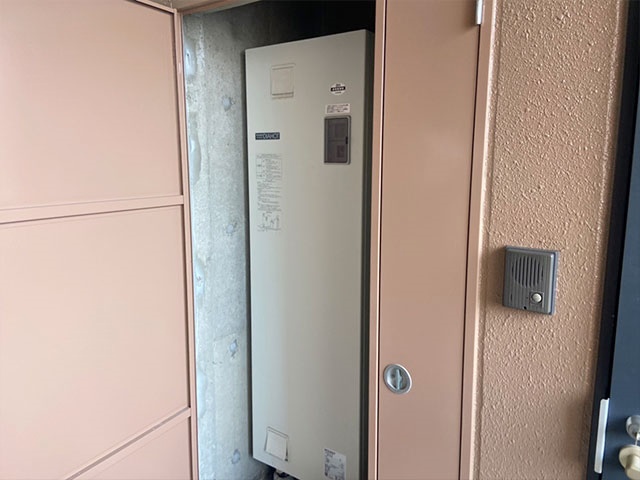 名古屋市西区 電気温水器交換工事 三菱SRG-201G