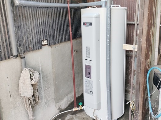羽島市 電気温水器交換工事 三菱SRG-375G