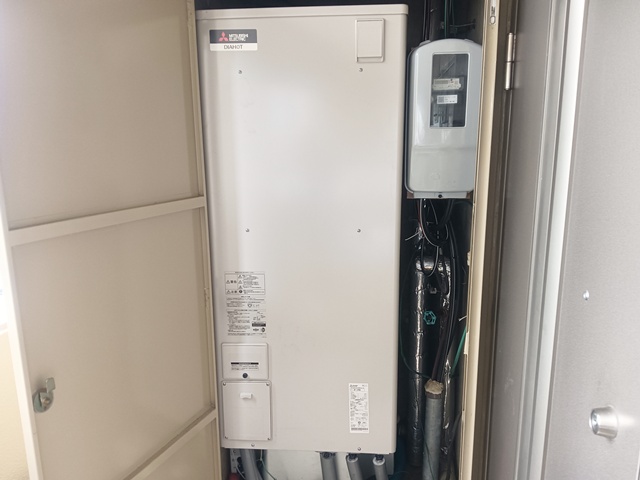 豊川市 電気温水器交換工事 三菱SRG-306G
